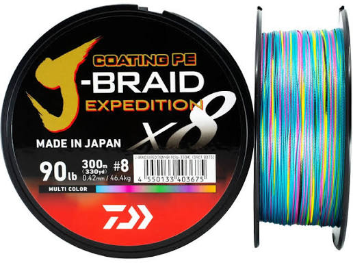 Dawa Expedition J-Braid MC (multicolor) 300m
